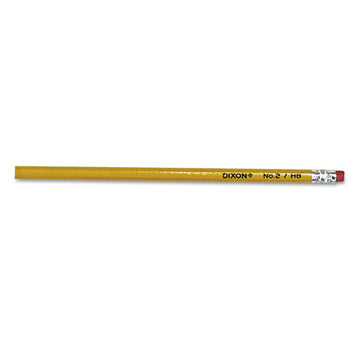 Dixon® No. 2 Pencil, Hb (#2), Black Lead, Yellow Barrel, 144-box freeshipping - TVN Wholesale